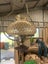 Brass Ceiling Light circa 1970’s . Carousel 1