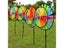 Colorful Polyester Wheel Windmill For Children Outdoor Activities And Garden Carousel 4