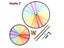 Colorful Polyester Wheel Windmill For Children Outdoor Activities And Garden Carousel 5