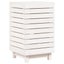 Laundry Basket White 44x44x76 Cm Solid Wood Pine Ntxtxx Carousel 11