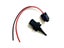 Black Outside Ambient Air Temp Sensor Pigtail 65816905133 For BMW 1 6 7 Series Carousel 4