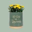 Green Be-Leaf in Yourself Plant Pot Carousel 1