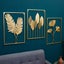 Wall Hanging sculpture 3D Metal Art leaves Frames *Local Buy* Carousel 14