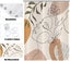 Bohemian Shower Curtain 180x200cm, Modern Abstract Art Boho Girl Face Beige Was Carousel 4
