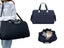 Travel Duffle Bag Carry On Cabin Bag Luggage Bag with Trolley Strap Blue Carousel 1