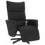 Massage Recliner Chair with Footrest Black Faux Leather Tplpki Carousel 11