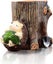 Cute Hedgehog Desk Pen Pencil Pot Holder Toothbrush Holder Resin Desktop Organi Carousel 1