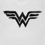 Wonder Woman Black Paint Logo T Shirt Carousel 2