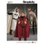 Simplicity Pattern 8771 Unisex Capes OS (ONE SIZE) Carousel 1