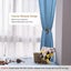 curtain Tiebacks With Magnetic Button 2 Pcs , Decorative Flower Shaped Magnetic Carousel 5