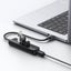 20984 Usb 2.0 To 3 X Usb2.0 With Rj45 (100Mbps) Ethernet Adapter (Black) USB Ca Carousel 6