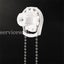 2metre metal nickel endless roller blind chain hanging length 200cm silver Carousel 2