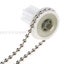 2metre metal nickel endless roller blind chain hanging length 200cm silver Carousel 5