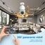 5G Bulb E27 Surveillance Camera Full Color Night Vision Automatic Carousel 4