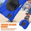 Onepiece Case for Xiaomi Pad 6 with Handle Strap Shoulder Strap -Blue Carousel 4