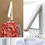 2X Retractable Folding Wall Mount Clothes Hanger Laundry Drying Rack Organizer Carousel 3