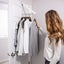 2X Retractable Folding Wall Mount Clothes Hanger Laundry Drying Rack Organizer Carousel 5