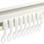 50x Curtain Track Gliders Extendable Universal Slider Runners Rail Hooks Carousel 4