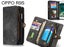 OPPO R9S Case Retro leather case multi cards cash pocket & zip Carousel 1