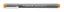 Staedtler Pigment Liner 0.5mm Tip Orange x 10's pack Carousel 1