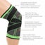 3D Weaving Knee Brace Breathable Sleeve Support Running Jogging Sports Leg Carousel 8