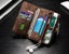 Xiaomi Mi 6 case Retro leather multi cards cash pocket & zip Carousel 3
