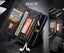 Moto M case Retro leather multi cards cash pocket & zip Carousel 1