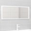 Bathroom Furniture Set Glossy Look White Chipboard Tbiolon Carousel 11