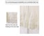Floral Lace Valance Curtain Embroidery Semi Sheer Short Window Curtain Carousel 2