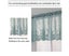 Floral Lace Valance Curtain Embroidery Semi Sheer Short Window Curtain Carousel 2