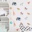 Nordic Animal Forest Wall Stickers with Cartoon Illustrations for Bedroom and... Carousel 4