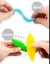 3D Assembly puzzle ,Magnetic Blocks Toys, Connectable Building Til Carousel 4