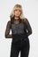 Joy Division Unknown Pleasures Long Sleeve Mesh Crop Top Carousel 4