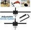 1x Extendable Bit 30-200mm, Adjustment Wood Drill Bit Woodworking Bit Saws Carousel 3
