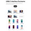 8 in 1 3.5mm Usb Hub 3.0 Adapter Pd Hdmi Rj45 Tf Sd for Ipad Pro Carousel 12