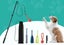 Dog Pet Cat Interactive Flirt Pole Play Toy Training Stick Carousel 3