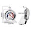 Kitchen Goodies Stainless Steel Refrigerator Freezer Thermometer Freezer Thermo Carousel 3