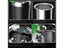 Car Ashtray LED Light Alloy Aluminum Cup Portable Smokeless Flame Retardant Carousel 4