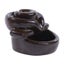 Retro Waterfall Incense Burner Backflow Mini Buddha Censer Holder Carousel 5
