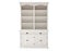 Marseille Buffet And Open Hutch Cabinet in White Carousel 1