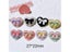 10 Pcs New Cute Butterfly Junction Heart-Shaped Resin Flat Back Fit Phone Deco Carousel 5