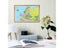 59*42cm Europe Map Wall Art Poster Decorative Canvas Painting For Home School Carousel 6