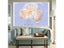 225 150cm Australia Geography Traffic Route Map Poster Non Woven Canvas Carousel 2