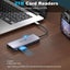 Multi Usb Hub Type c 3.0 Hdmi Vga Micro Sd Card Readers Rj45 Aux for Macbook ... Carousel 12