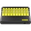 10 Slots Battery Charger For 3.7V Rechargeable 18650 Lithium Li-ion Battery Carousel 6