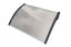 Door Canopy W150xD100cm DIY Window Door Awning Sun Shade with Clear Roof Panel Carousel 3