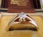 Victorian old mine cut diamond 0.50 ct Gypsy Solitaire Carousel 9