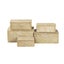 Seagrass Rectangle Box With Lid - Set Of 5 Carousel 1