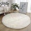 Floor Rug Round Diameter 120cm Grey Carousel 8