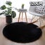 Floor Rug Round Diameter 120cm Grey Carousel 9